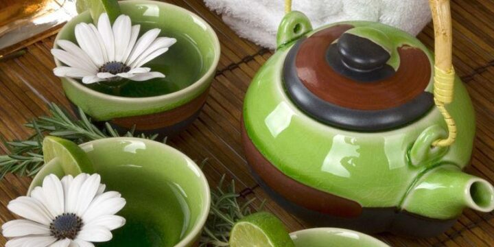 зеленый чай с чем пить