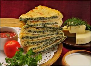 осетинский пирог с зеленью