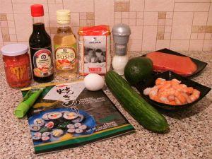 ингредиенты для суши
